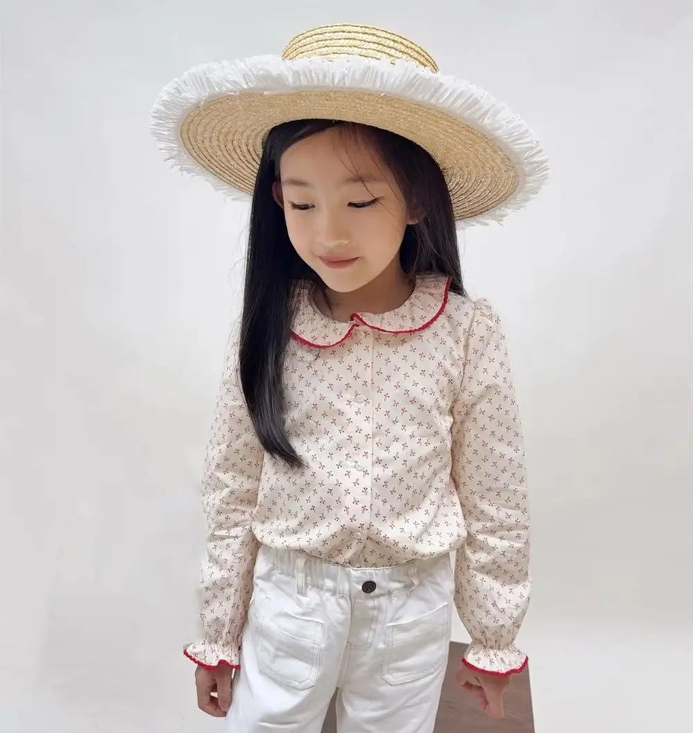 kids girls clothes baby tops cotton sweet shirts Full printed patterns Blouse spring summer baby clothes
kids girls clothes baby tops cotton sweet shirts Full printed patterns Blouse spring summer baby clothes