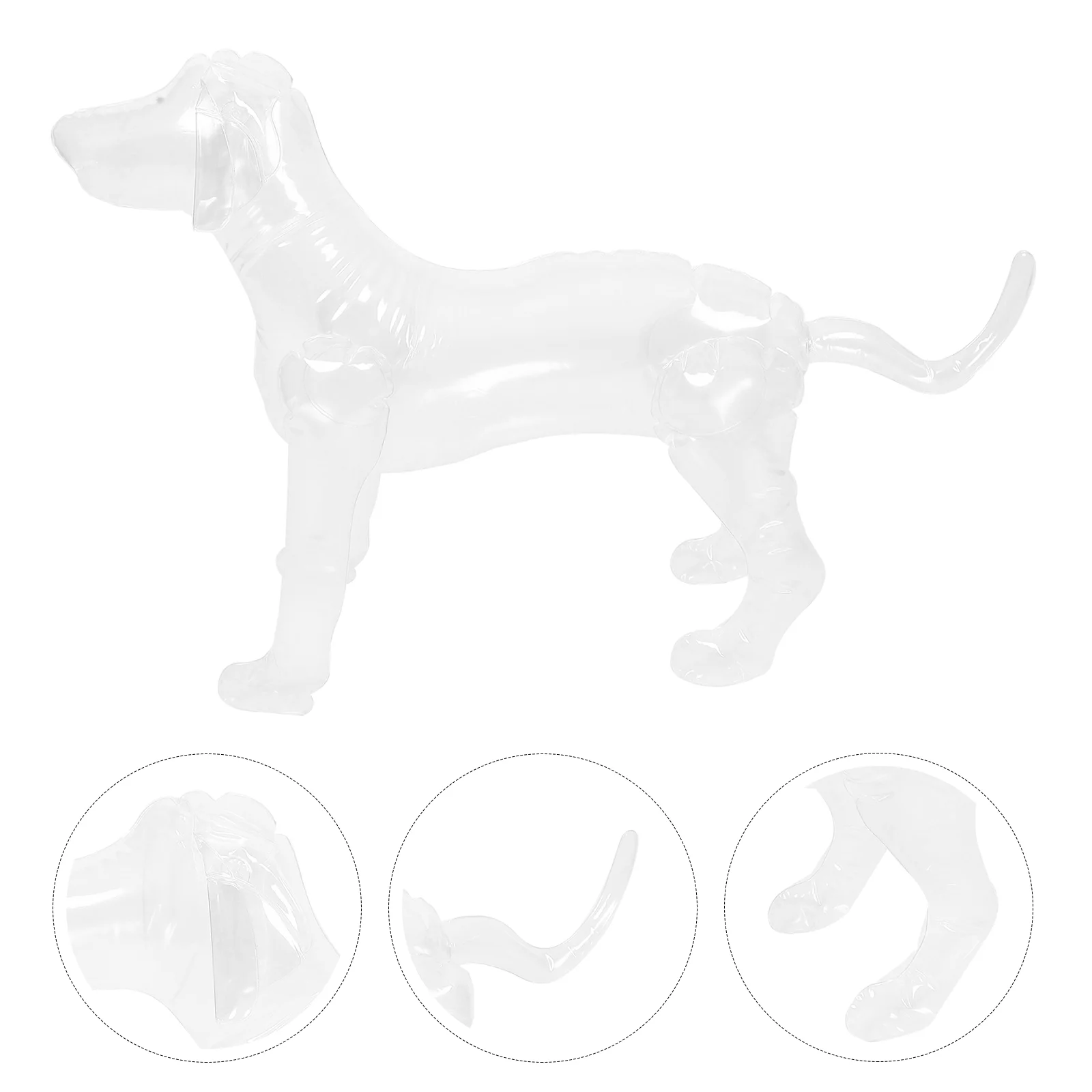 Inflatable Dog Mannequin Pet Mannequins Dress Display Costume Dog's Clothes Party Decorations Stand for Clothing Pvc Model
Inflatable Dog Mannequin Pet Mannequins Dress Display Costume Dog's Clothes Party Decorations Stand for Clothing Pvc Model