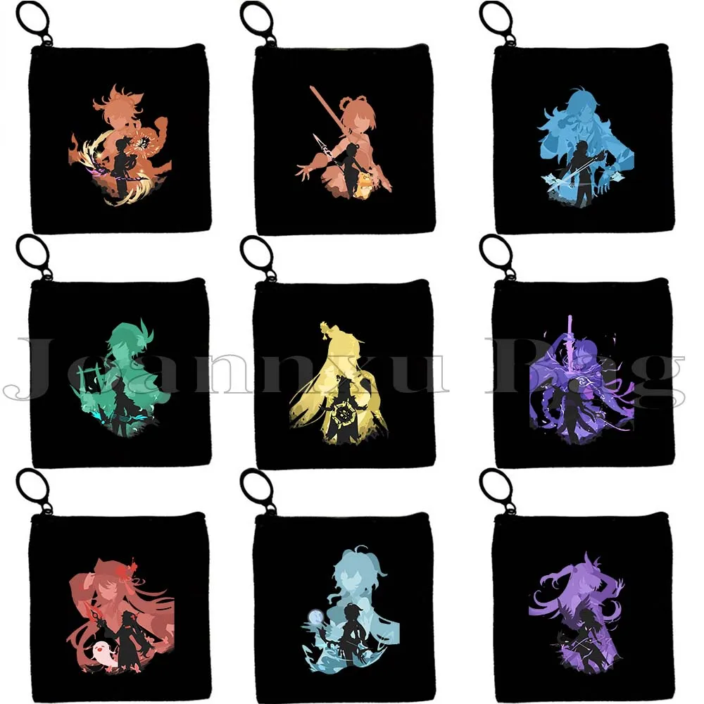 Anime Manga Raiden Hu Tao Kaeya Kazuha Keqing Zhongli Genshin Impact Kawaii Canvas Coin Purse Key Case Small Bag Wallet Pouch
Anime Manga Raiden Hu Tao Kaeya Kazuha Keqing Zhongli Genshin Impact Kawaii Canvas Coin Purse Key Case Small Bag Wallet Pouch