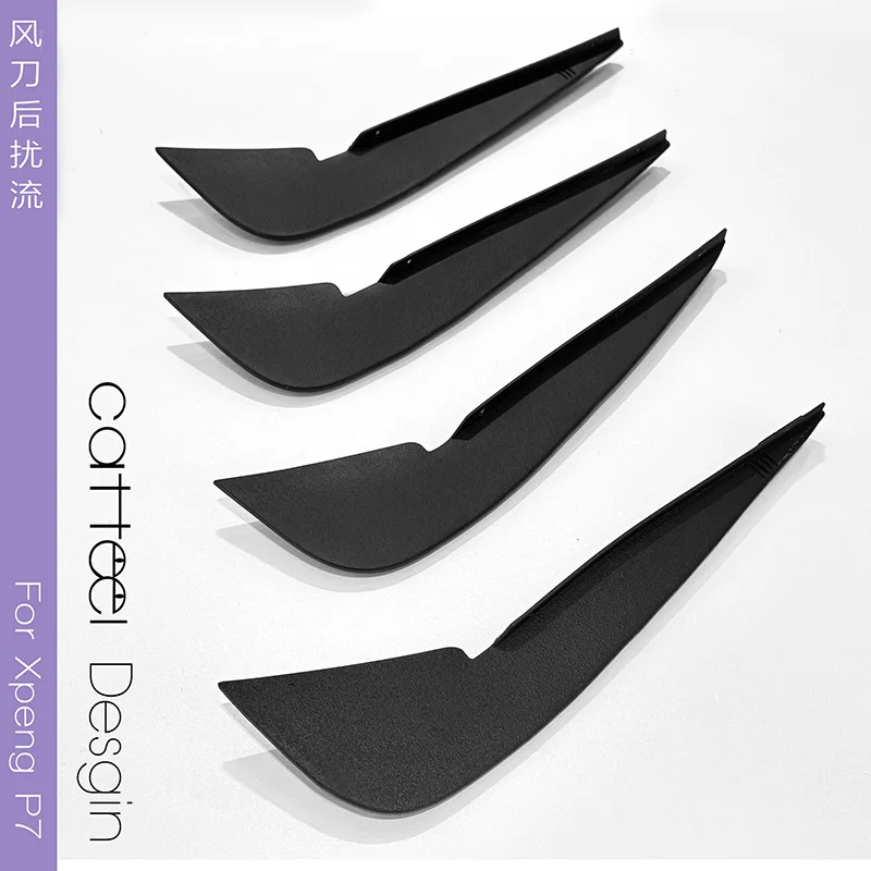 For XPeng P7 2022-25 4pcs Car Rear Bumper Lip Diffuser Splitter Spoiler Scratch Protector Fin Trim Caps
For XPeng P7 2022-25 4pcs Car Rear Bumper Lip Diffuser Splitter Spoiler Scratch Protector Fin Trim Caps
