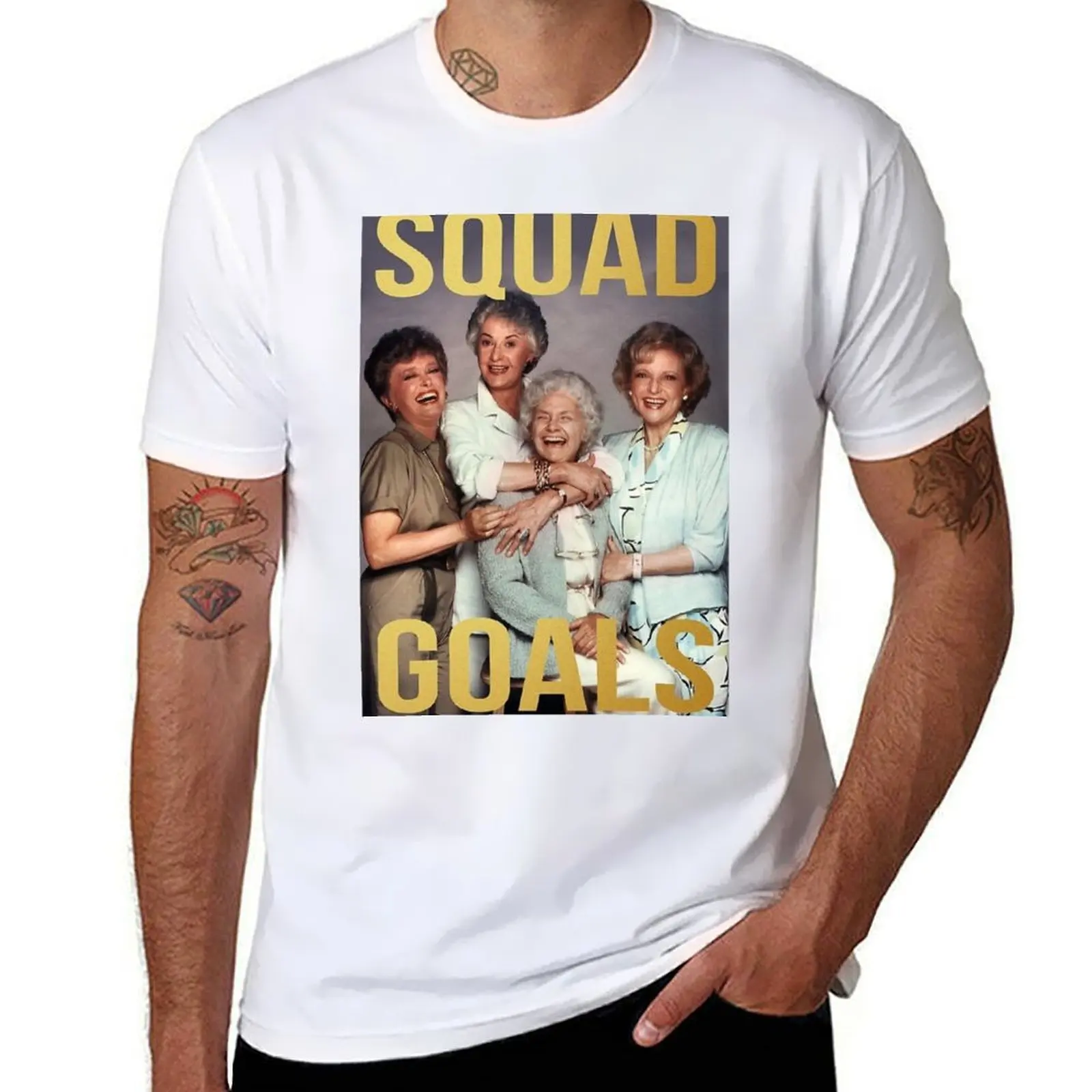Squad Goals T-Shirt Athletic Fit Sports Short Sleeve Top
Squad Goals T-Shirt Athletic Fit Sports Short Sleeve Top
