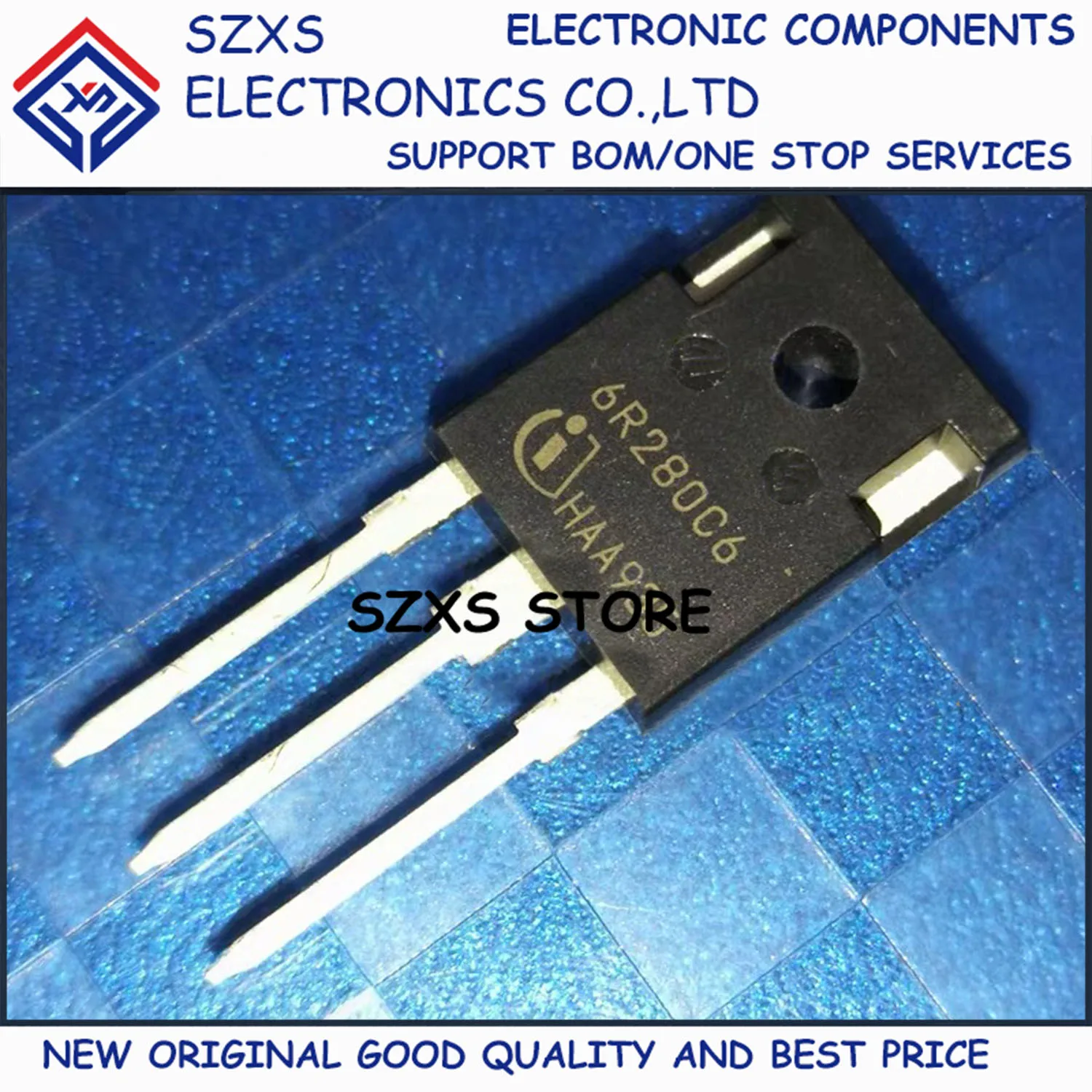 New Original 10Pcs 6R280C6 IPW60R280C6 TO-247 600V 13.8A MOSFET Field-Effect Transistor In Stock Good Quality
New Original 10Pcs 6R280C6 IPW60R280C6 TO-247 600V 13.8A MOSFET Field-Effect Transistor In Stock Good Quality