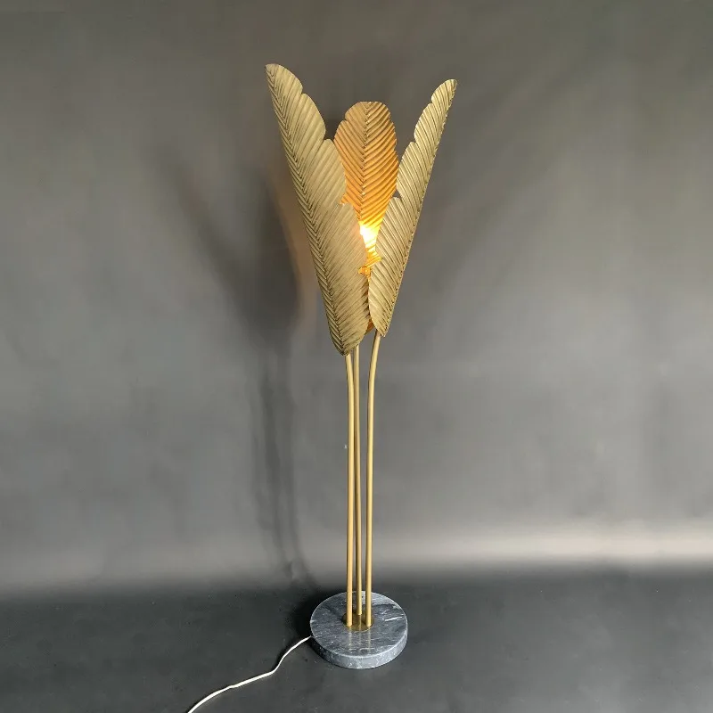 banana leaf living room floor lamp soft decoration design hotel villa model room wrought iron floor lamp
banana leaf living room floor lamp soft decoration design hotel villa model room wrought iron floor lamp