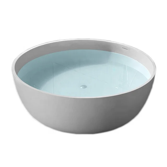 Round Shape Stone Tub / Solid Surface Artificial Stone Bathtub Freestanding Bathroom Marble Resin Bath Tub
Round Shape Stone Tub / Solid Surface Artificial Stone Bathtub Freestanding Bathroom Marble Resin Bath Tub