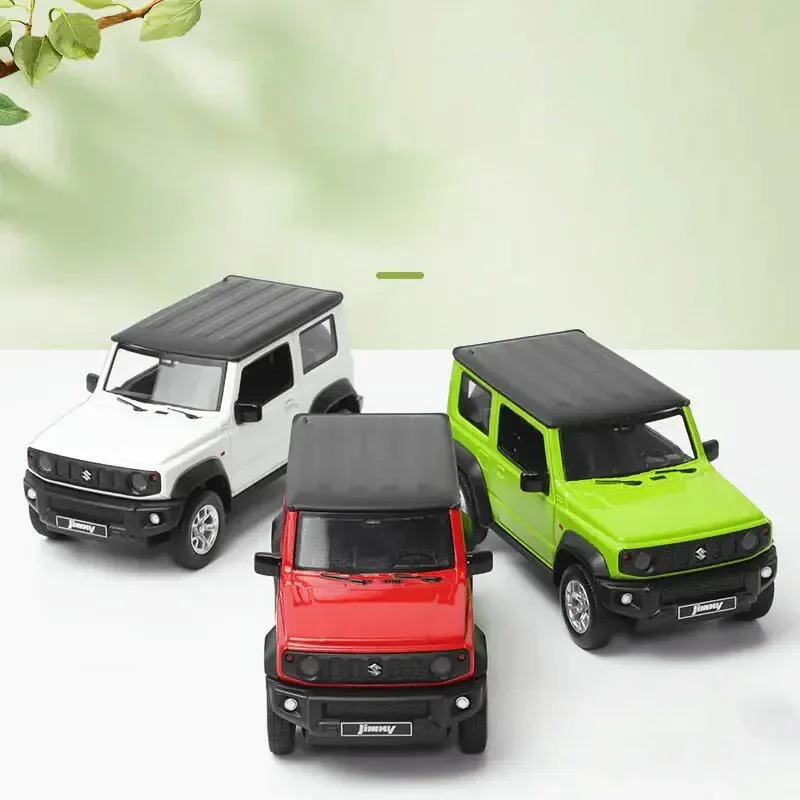 Новая модель внедорожника SUZUKI Jimny в масштабе 1:26, металлическая модель автомобиля, искусственный звук, детская игрушка, рождественский подарок
Новая модель внедорожника SUZUKI Jimny в масштабе 1:26, металлическая модель автомобиля, искусственный звук, детская игрушка, рождественский подарок