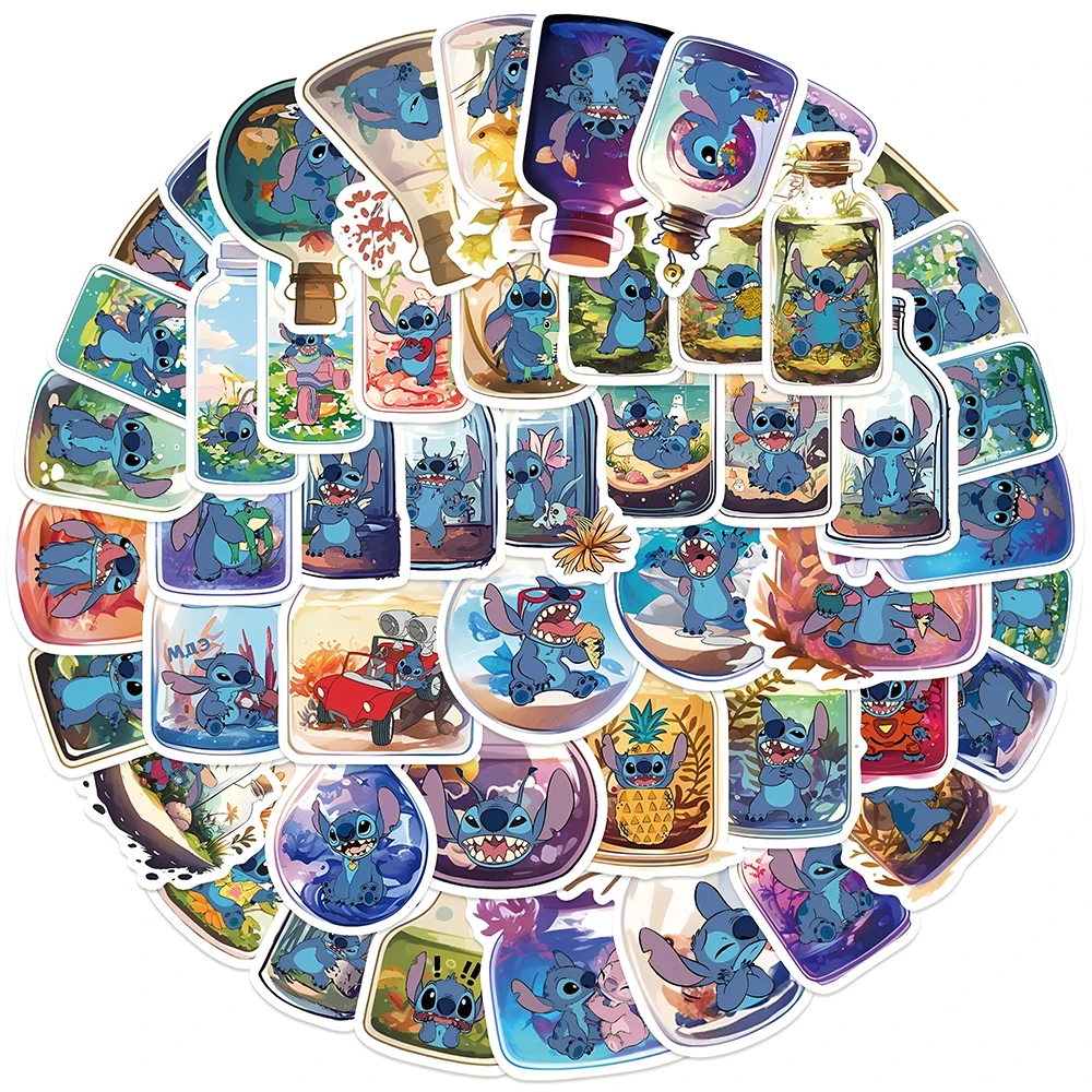 10/30/50pcs Cute Disney Cartoon Lilo in Bottle Stitch Stickers for Laptop Phone Skateboard Kids Graffiti Decals Sticker Toy Gift
10/30/50pcs Cute Disney Cartoon Lilo in Bottle Stitch Stickers for Laptop Phone Skateboard Kids Graffiti Decals Sticker Toy Gift