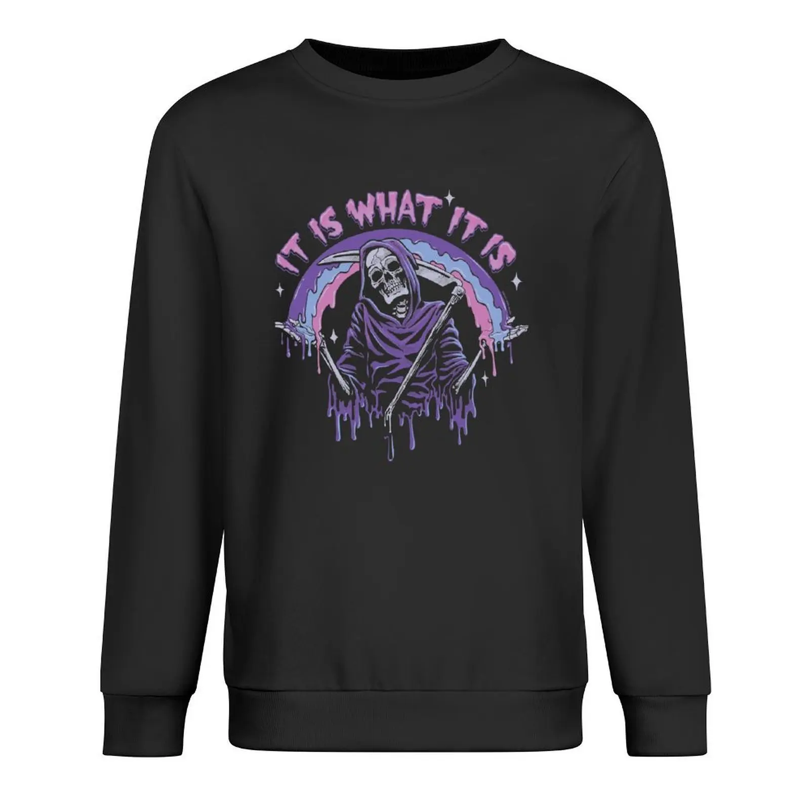 Death ~ It Is What It Is ~ Pastel Goth Grim Reaper Drip Pullover autumn tracksuit men's sweat-shirt sweatshirts
Death ~ It Is What It Is ~ Pastel Goth Grim Reaper Drip Pullover autumn tracksuit men's sweat-shirt sweatshirts