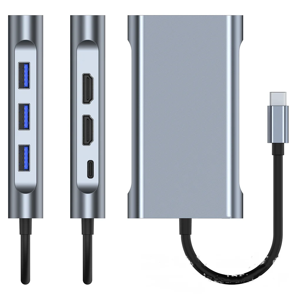 2025 hot sale New Product USB-C Docking Station Type C to HDTV VGA SD USB 3.0 RJ45 Network Adapter Hub With PD Charging for Phon
2025 hot sale New Product USB-C Docking Station Type C to HDTV VGA SD USB 3.0 RJ45 Network Adapter Hub With PD Charging for Phon