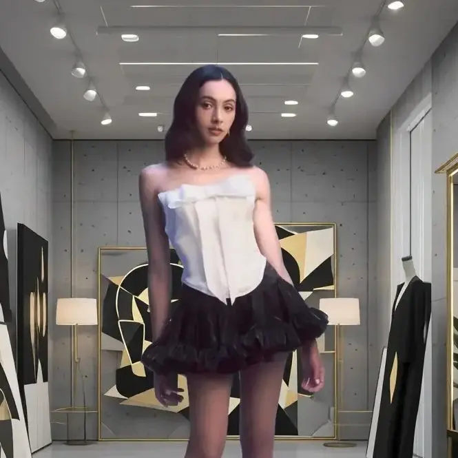 Black Ruffle Mini Skirt for Women High Waist A-Line Party Clubwear Sweet Lolita Gothic Dress Custom Made Woman Clothes Plus Size
Black Ruffle Mini Skirt for Women High Waist A-Line Party Clubwear Sweet Lolita Gothic Dress Custom Made Woman Clothes Plus Size