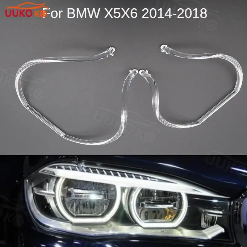 Для BMW X5 X6 F15 2014-2018 Angel Eyes дневные ходовые огни автомобиля светодиодные DRL направляющая пластина для фар аксессуары для трубок инструменты
Для BMW X5 X6 F15 2014-2018 Angel Eyes дневные ходовые огни автомобиля светодиодные DRL направляющая пластина для фар аксессуары для трубок инструменты