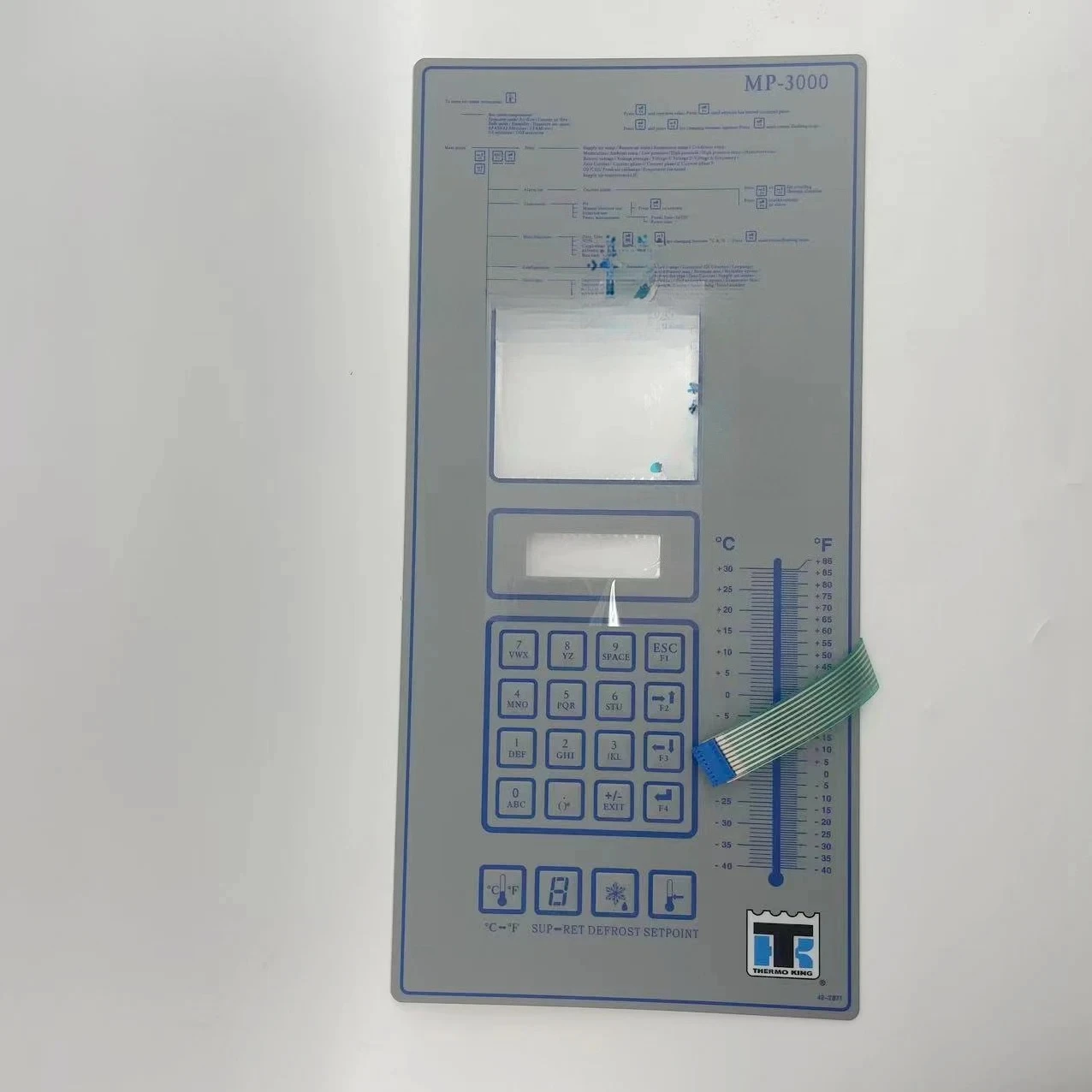 Gold seller Reefer Keyboard Mp-3000 for Thermo King Reefer 422871 42-2871 Keypad Reefer Container
Gold seller Reefer Keyboard Mp-3000 for Thermo King Reefer 422871 42-2871 Keypad Reefer Container