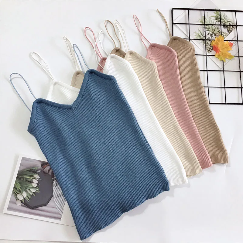 Spaghetti Strap Tank Top Women Summer Sexy Backless Solid Basic Vest Fashion Casual Beach Undershirt Female Vertical Pit Bar Tee
Spaghetti Strap Tank Top Women Summer Sexy Backless Solid Basic Vest Fashion Casual Beach Undershirt Female Vertical Pit Bar Tee
