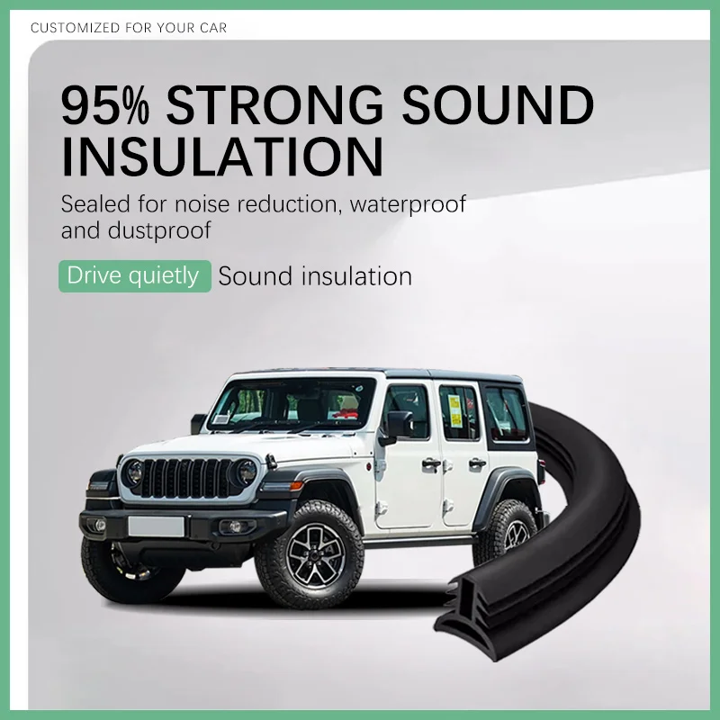 For Jeep Wrangler JK J Car Dashboard Seal Strip Soundproof Shockproof Strip Front Windshield Gap Abnormal Sound Strip
For Jeep Wrangler JK J Car Dashboard Seal Strip Soundproof Shockproof Strip Front Windshield Gap Abnormal Sound Strip