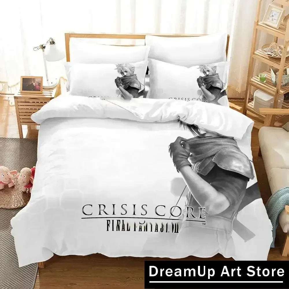 3D Print Game Crisis Core Final Fantasy VII Bedding Set Boys Girls Twin Queen King Size Duvet Cover Pillowcase Bed boys Adult
3D Print Game Crisis Core Final Fantasy VII Bedding Set Boys Girls Twin Queen King Size Duvet Cover Pillowcase Bed boys Adult