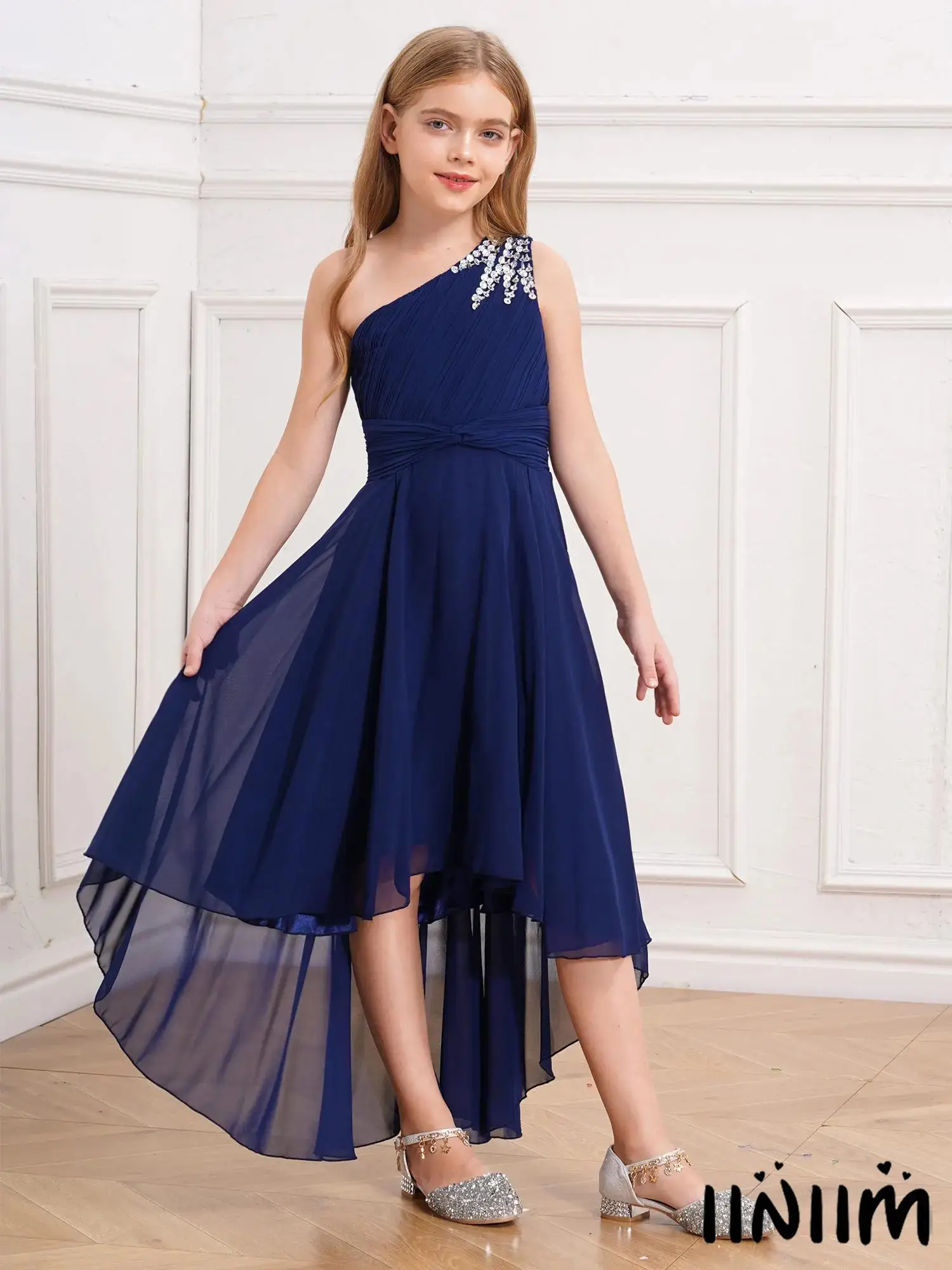 Girls One Shoulder Ballet Lyrical Modern Dancewear Wedding Party Formal Gown Chiffon Princess Dress Ballroom Dancing Clothes
Girls One Shoulder Ballet Lyrical Modern Dancewear Wedding Party Formal Gown Chiffon Princess Dress Ballroom Dancing Clothes