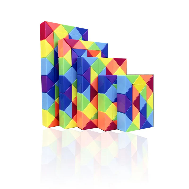 24-72 Segments Rainbow Puzzle Fidget Toys Transformable Cube Kid EducationToys Brain Teaser Magic Rule Snake Speed Cubes Twist
24-72 Segments Rainbow Puzzle Fidget Toys Transformable Cube Kid EducationToys Brain Teaser Magic Rule Snake Speed Cubes Twist