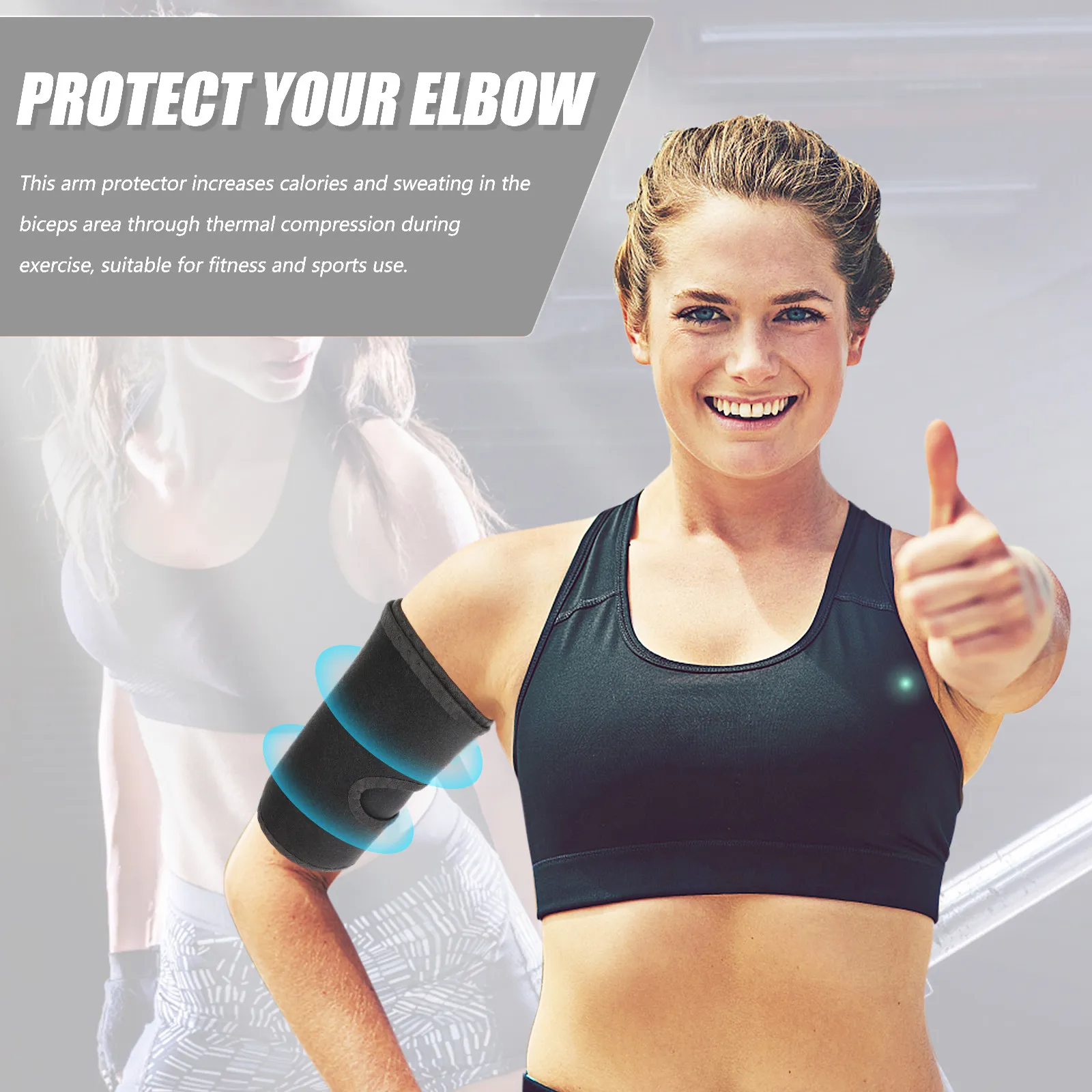 1Pcs Sports Armband Elbow Protector Running Phone Holder Sleeve Anti-Skid Pouch Lightweight Breathable Compression Arm Band
1Pcs Sports Armband Elbow Protector Running Phone Holder Sleeve Anti-Skid Pouch Lightweight Breathable Compression Arm Band