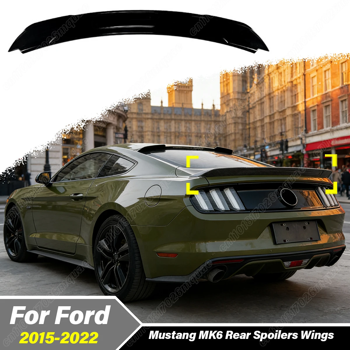 For Ford Mustang MK6 2015 2016 2017 2018 2019 2020 2021 2022 Automobile Rear Middle Spoiler Board Decoration Accessories Kit
For Ford Mustang MK6 2015 2016 2017 2018 2019 2020 2021 2022 Automobile Rear Middle Spoiler Board Decoration Accessories Kit