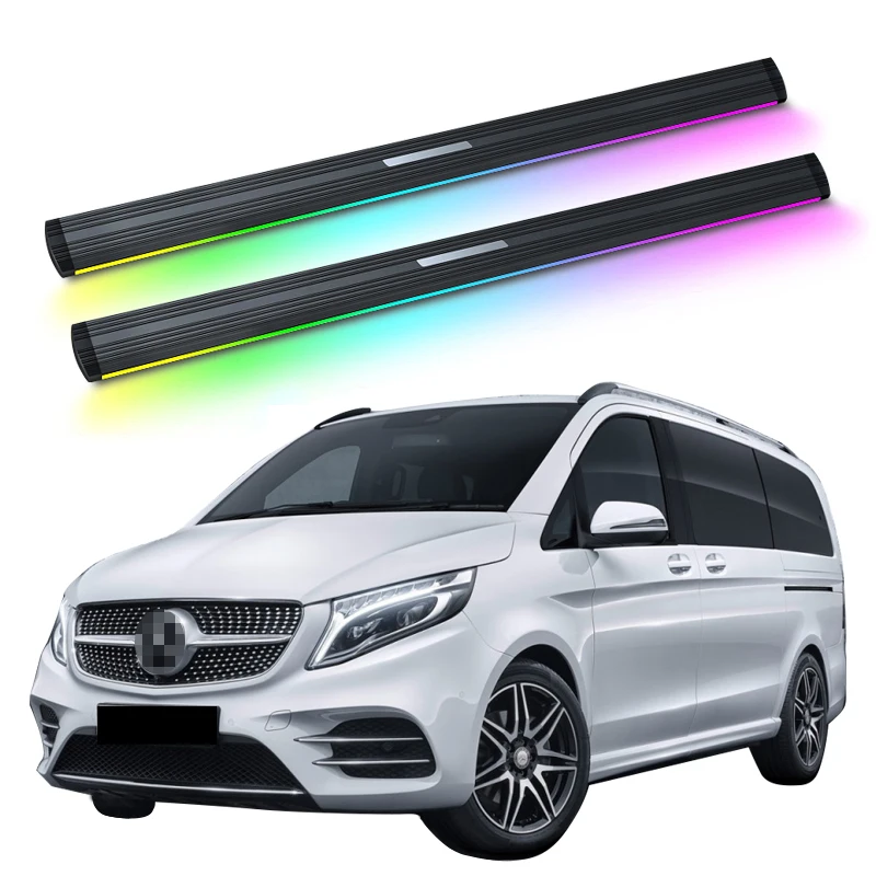 Автоматическая электрическая боковая подножка, неоновая светодиодная подсветка для Mercedes-Benz V-CLASS V260L 2016-2024
Автоматическая электрическая боковая подножка, неоновая светодиодная подсветка для Mercedes-Benz V-CLASS V260L 2016-2024