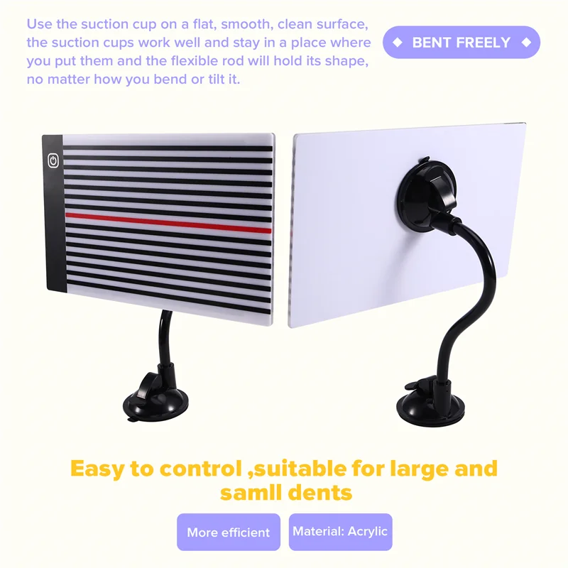 Инспекционный светильник для выравнивания автомобиля, отражатель для ремонта вмятин автомобиля, профессиональный светильник для удаления вмятин, лампа для ремонта автомобиля
Инспекционный светильник для выравнивания автомобиля, отражатель для ремонта вмятин автомобиля, профессиональный светильник для удаления вмятин, лампа для ремонта автомобиля