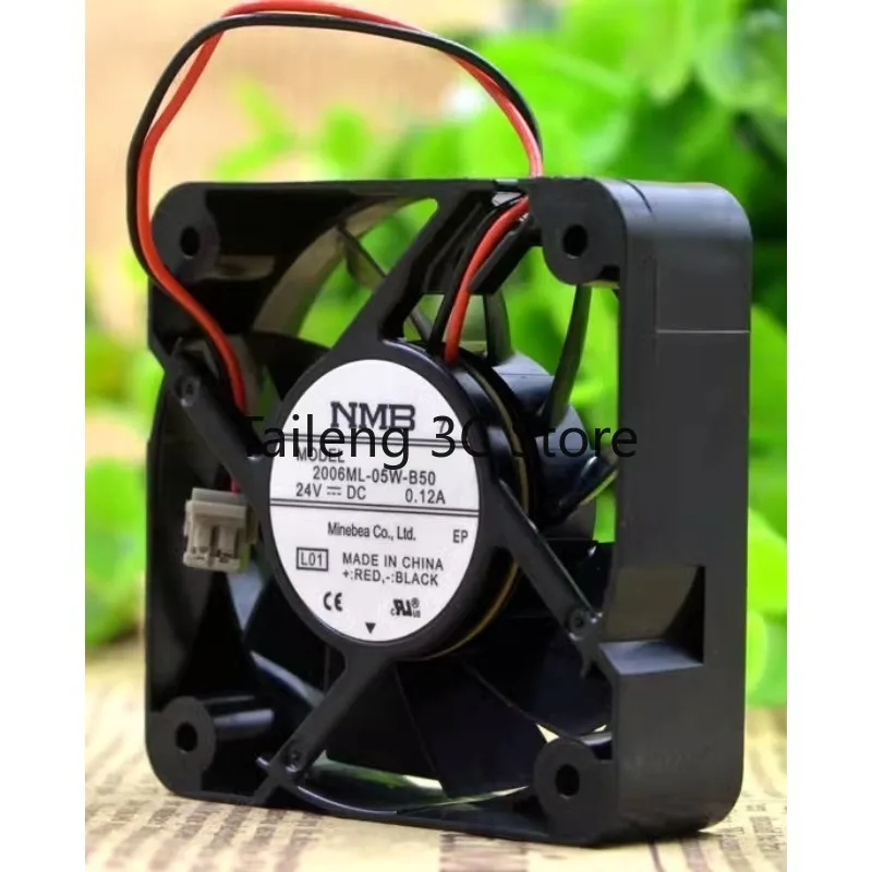 Новый охлаждающий вентилятор для NMB 2006ML-05W-B50 24 В 0,12 А охлаждающий вентилятор 50*50*15 мм
Новый охлаждающий вентилятор для NMB 2006ML-05W-B50 24 В 0,12 А охлаждающий вентилятор 50*50*15 мм