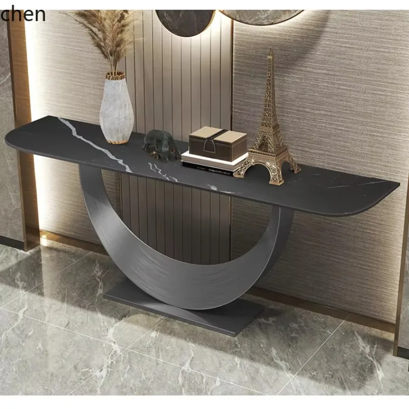 DSA Entryway Table Light Luxury Style Marble Entryway Table Modern Simple Semi-Circular Wall-Mounted Hallway Entryway
DSA Entryway Table Light Luxury Style Marble Entryway Table Modern Simple Semi-Circular Wall-Mounted Hallway Entryway