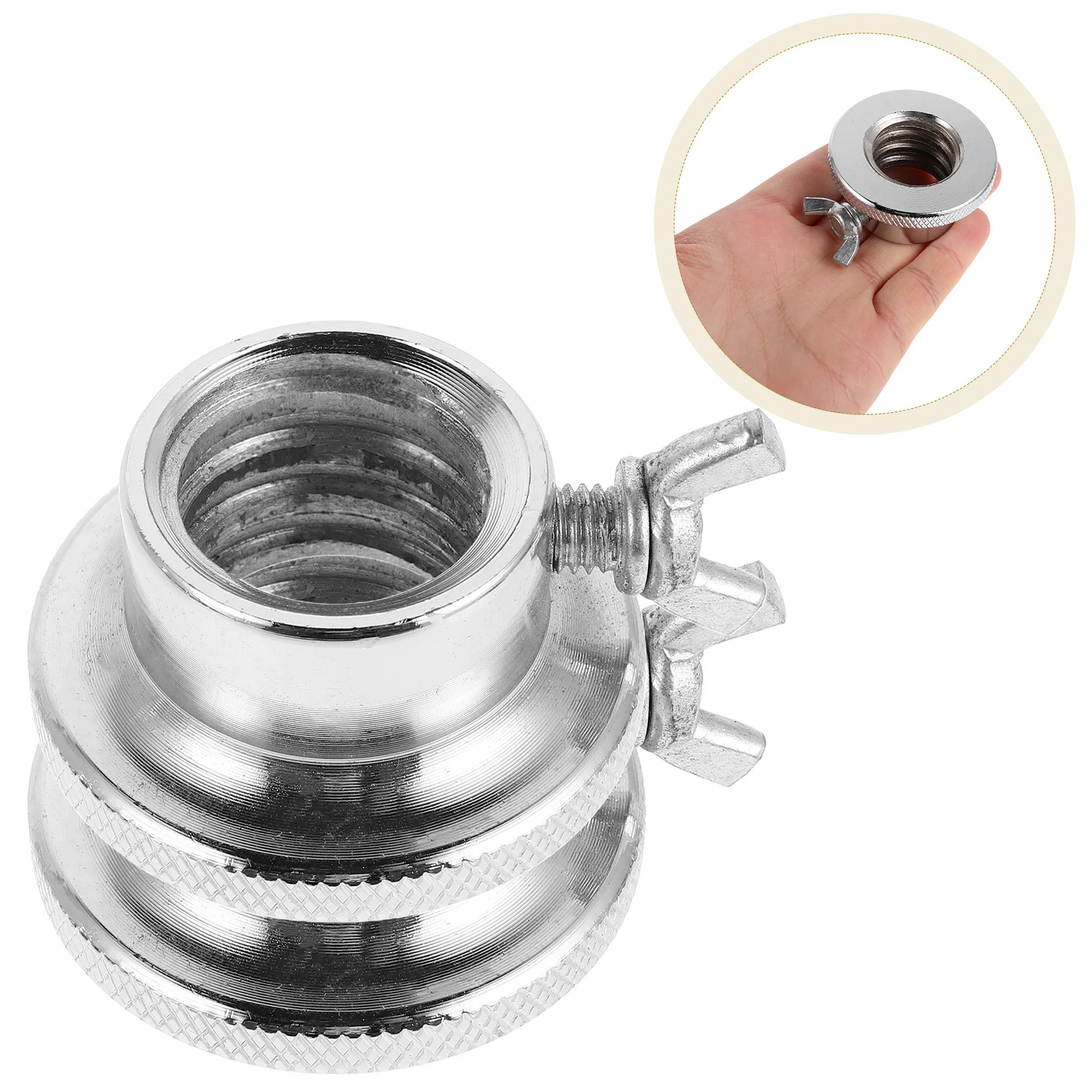 2 Pcs Fitness Dumbbell Nut Equipment Barbell Weight Clips Accessories Screw Collar
2 Pcs Fitness Dumbbell Nut Equipment Barbell Weight Clips Accessories Screw Collar