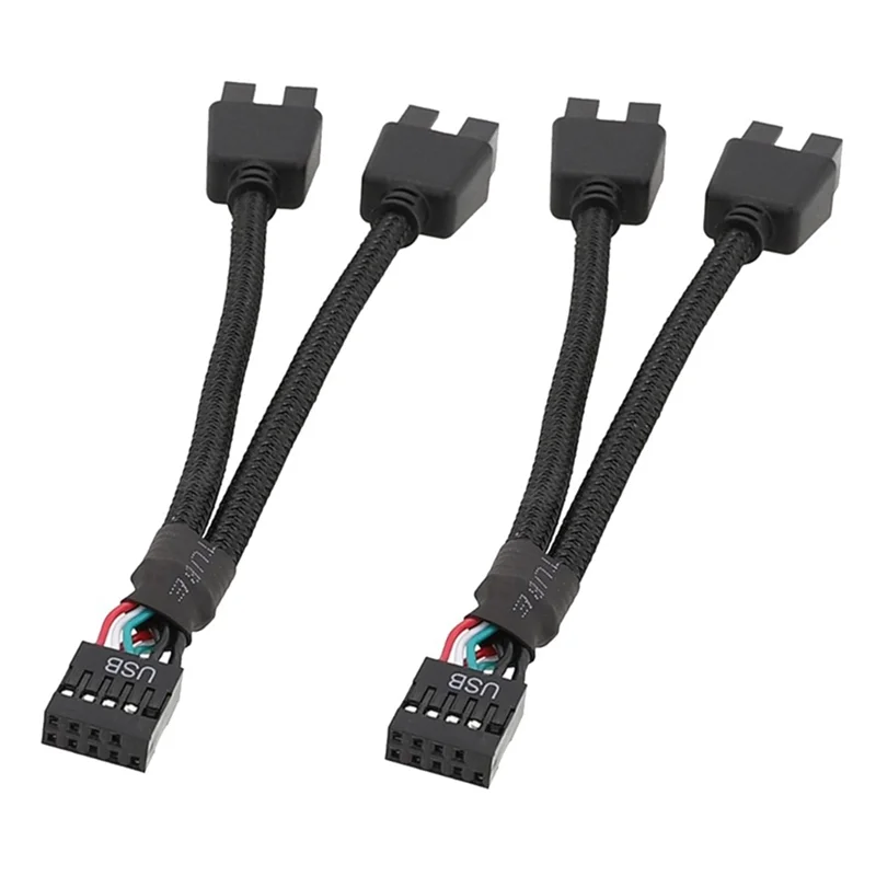 Горячая распродажа, 2 шт., USB-удлинительный кабель для материнской платы компьютера, 9-контактный, 1 гнездо на 2 шт., Y-разветвитель, аудио HD-удлинитель для ПК, сделай сам
Горячая распродажа, 2 шт., USB-удлинительный кабель для материнской платы компьютера, 9-контактный, 1 гнездо на 2 шт., Y-разветвитель, аудио HD-удлинитель для ПК, сделай сам