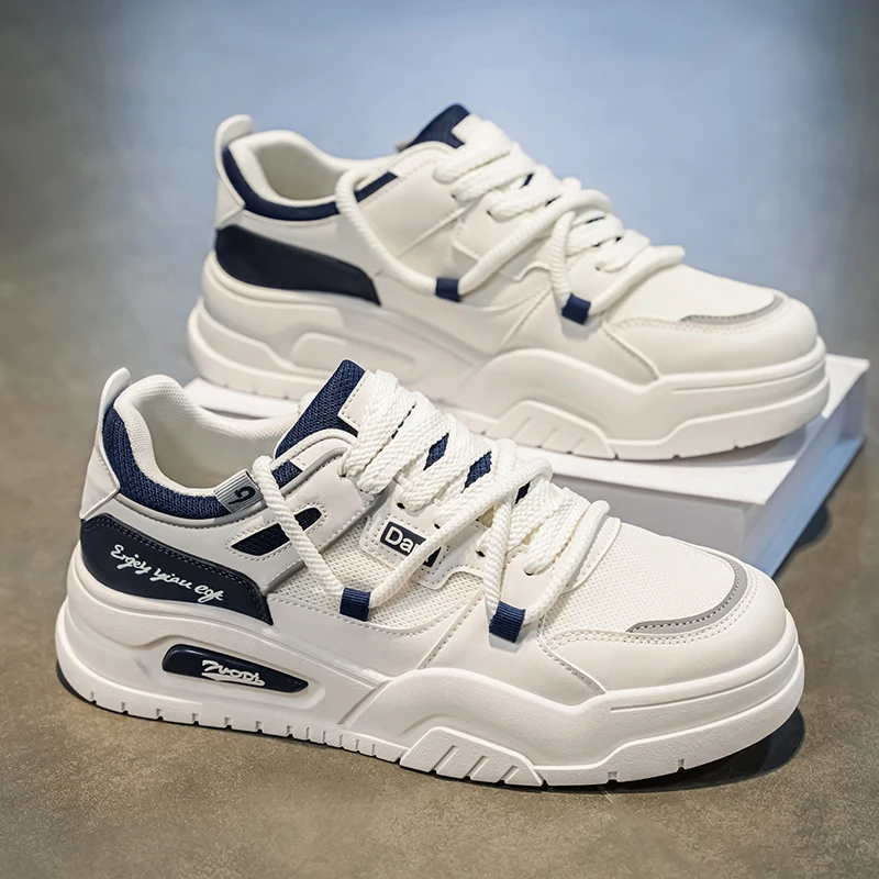 Men's Casual Shoes Spring Trendy All-Match Thick Bottom Heightening Dad Shoes Breathable Mesh Inner round Toe Rubber Sole
Men's Casual Shoes Spring Trendy All-Match Thick Bottom Heightening Dad Shoes Breathable Mesh Inner round Toe Rubber Sole