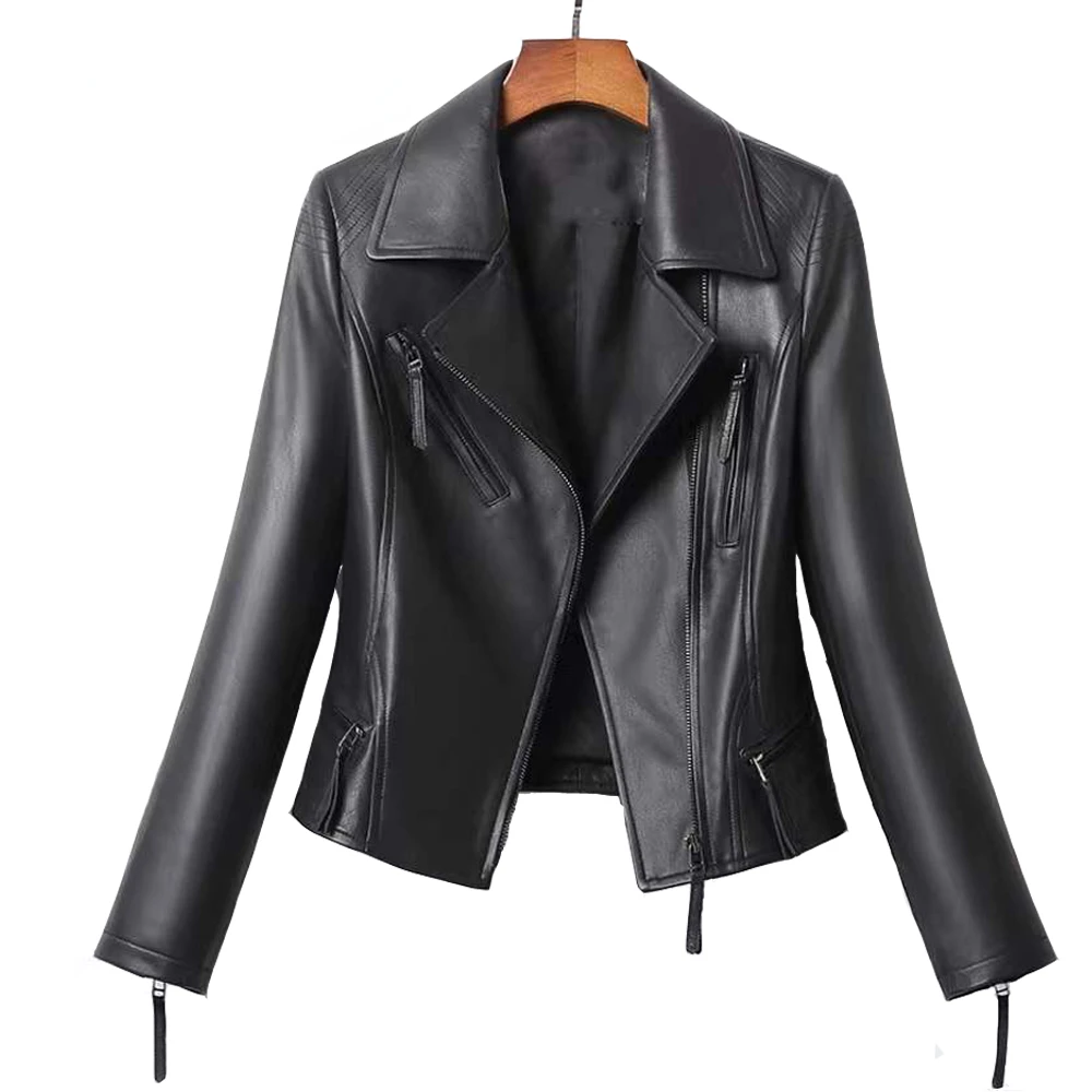 Tcyeek 5XL Women Genuine Sheepskin Leather Coat Women's 100% Natural Leather Jacket 2023 Motorcycle Black Short Jackets RZBY2280
Tcyeek 5XL Women Genuine Sheepskin Leather Coat Women's 100% Natural Leather Jacket 2023 Motorcycle Black Short Jackets RZBY2280