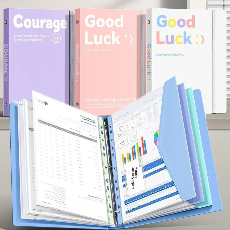 A4 File Folder Transparent Detachable Data Book Students Stationery Office 1/4/5PCS Storage Booklet School Office
A4 File Folder Transparent Detachable Data Book Students Stationery Office 1/4/5PCS Storage Booklet School Office