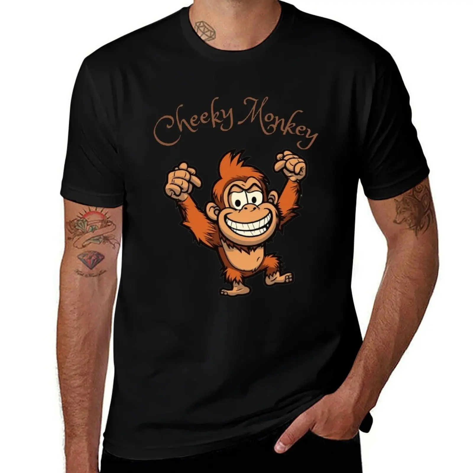 Cheeky Monkey for kids T-Shirt cotton t shirts high quality t shirt man casual man graphic t shirt T-Shirt
Cheeky Monkey for kids T-Shirt cotton t shirts high quality t shirt man casual man graphic t shirt T-Shirt
