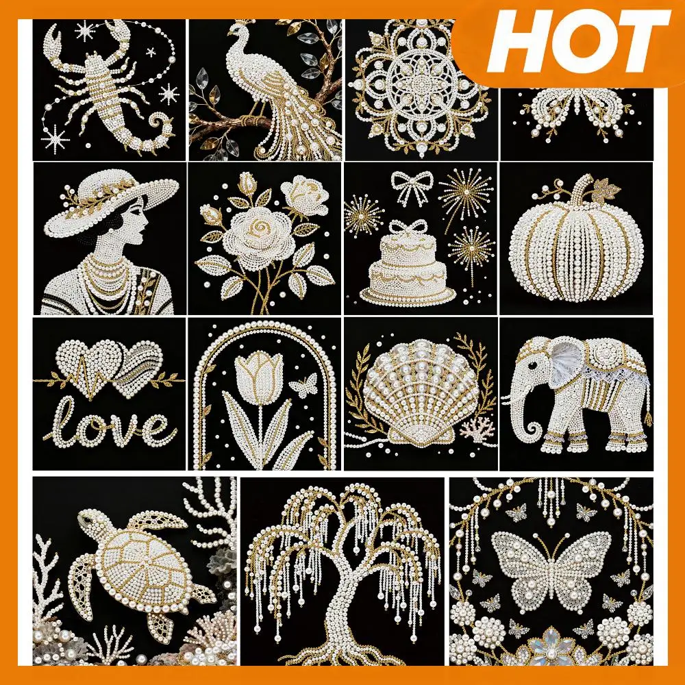 DIY Pearl Dot Painting for Adults/Beginners Gift Home Decor Pearl Painting Art Kits 25x25cm With Frame
DIY Pearl Dot Painting for Adults/Beginners Gift Home Decor Pearl Painting Art Kits 25x25cm With Frame