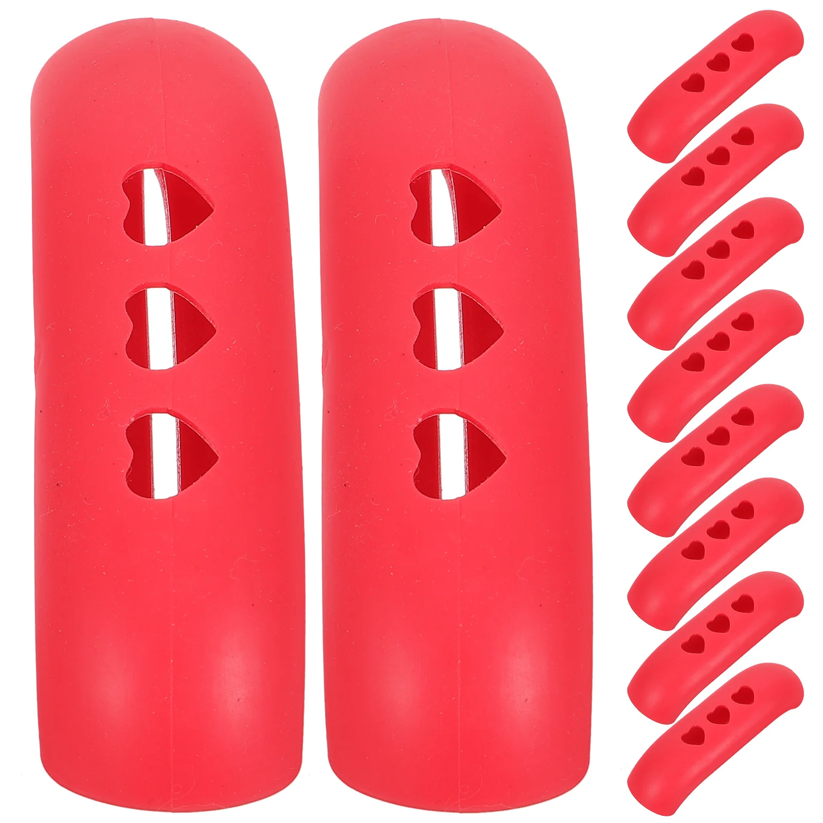10 Pcs Kitchen Pot Handle Gloves Holders Anti-scald Covers for Skillet Pan Plastic Heat Resistant
10 Pcs Kitchen Pot Handle Gloves Holders Anti-scald Covers for Skillet Pan Plastic Heat Resistant