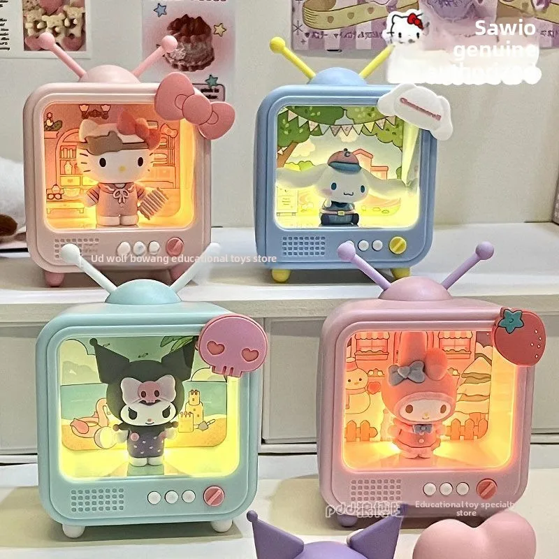 Sanrio Blind Box Ночник для моделирования телевизора Светящаяся игрушка My Melody Nightlight Милая выглядит хорошо.
Sanrio Blind Box Ночник для моделирования телевизора Светящаяся игрушка My Melody Nightlight Милая выглядит хорошо.