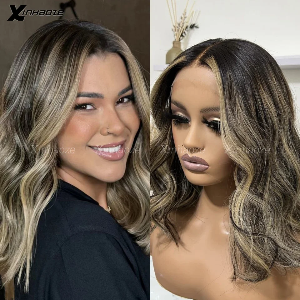 Highlight Blonde 5x5 Silk Base Body Wave Human Hair Wig With Baby Hair HD Lace Preplucked 360/Full Lace Human Hair Short Bob Wig
Highlight Blonde 5x5 Silk Base Body Wave Human Hair Wig With Baby Hair HD Lace Preplucked 360/Full Lace Human Hair Short Bob Wig