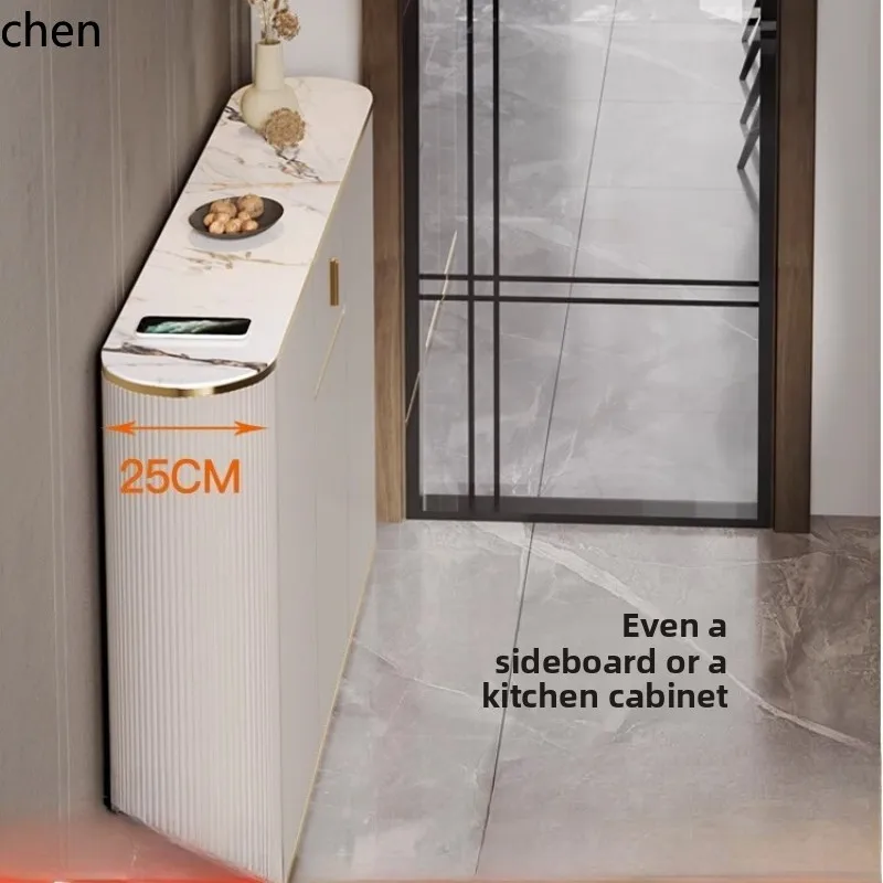 HTT side cabinet short ultra-thin multi-layer solid wood integrated against the wall household storage cabinet rock slab
HTT side cabinet short ultra-thin multi-layer solid wood integrated against the wall household storage cabinet rock slab
