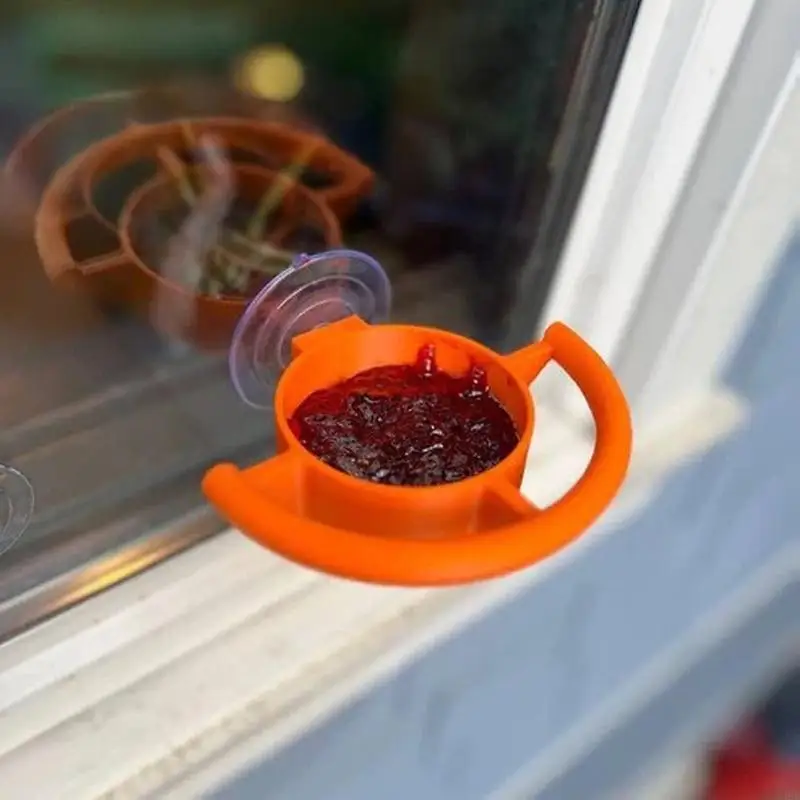 Practical Suction Cup Pet Dish Window Birds Feeder for Indoor and Outdoor Use Easy to Clean and Space Saving 24BD
Practical Suction Cup Pet Dish Window Birds Feeder for Indoor and Outdoor Use Easy to Clean and Space Saving 24BD