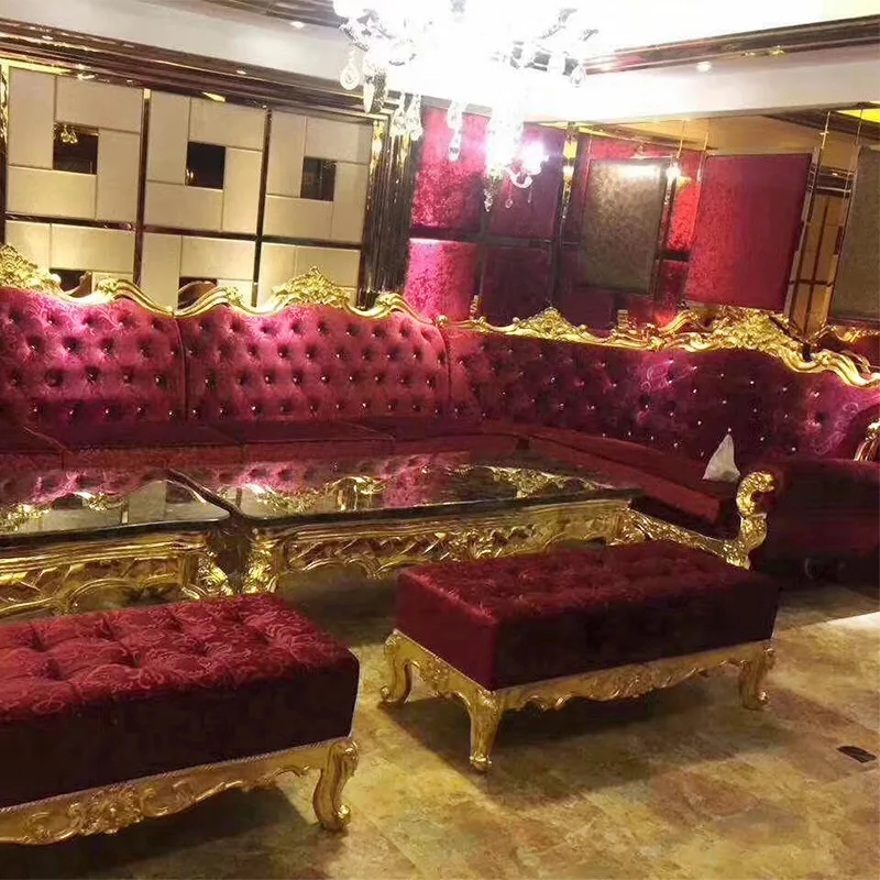 Customized Luxury European Bar Nightclub Booth High-grade L-shaped Commercial Booth
Customized Luxury European Bar Nightclub Booth High-grade L-shaped Commercial Booth