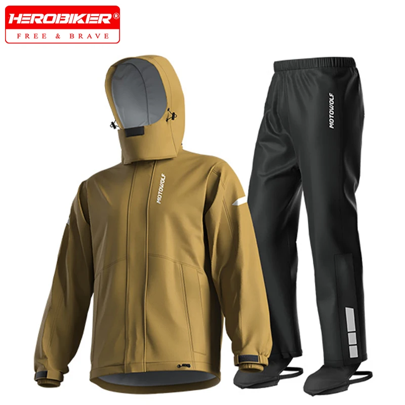 Men And Women's Motorcycle Waterproof Riding Raincoat Rainstorm Prevention Rain Suit Windproof Warm Racing Equipment Breathable
Men And Women's Motorcycle Waterproof Riding Raincoat Rainstorm Prevention Rain Suit Windproof Warm Racing Equipment Breathable