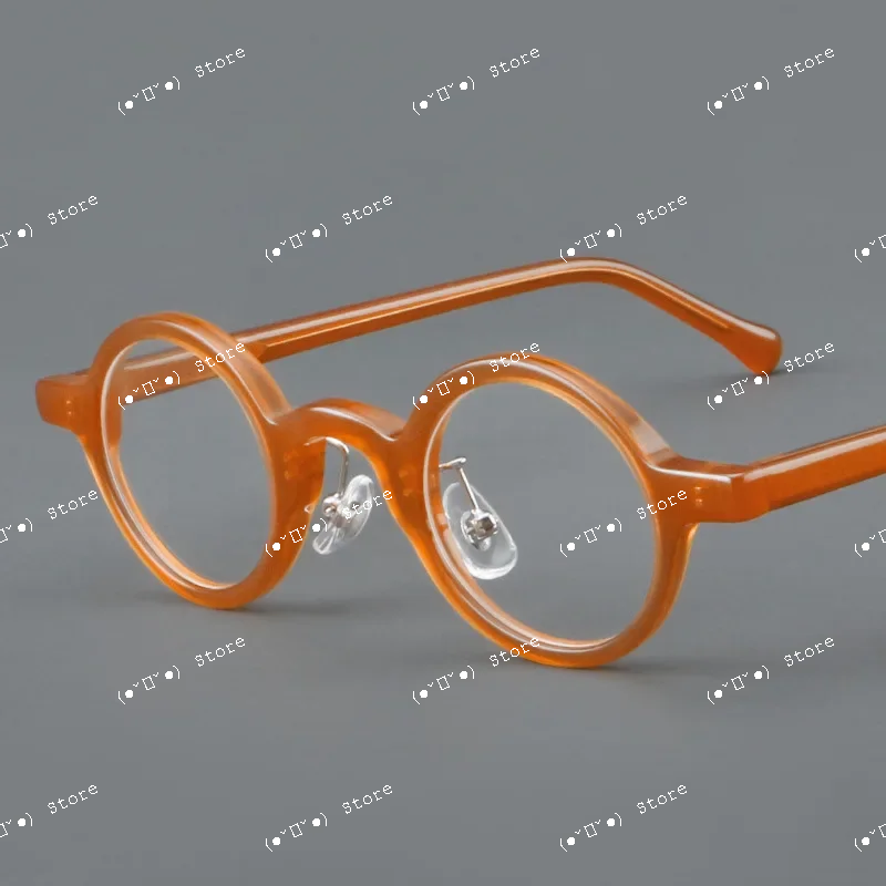 Vintage Glasses Frame Men High Quality Hand-made Small Frame Round Acetate Colourful Myopia Reading Prescription Glasses Women
Vintage Glasses Frame Men High Quality Hand-made Small Frame Round Acetate Colourful Myopia Reading Prescription Glasses Women