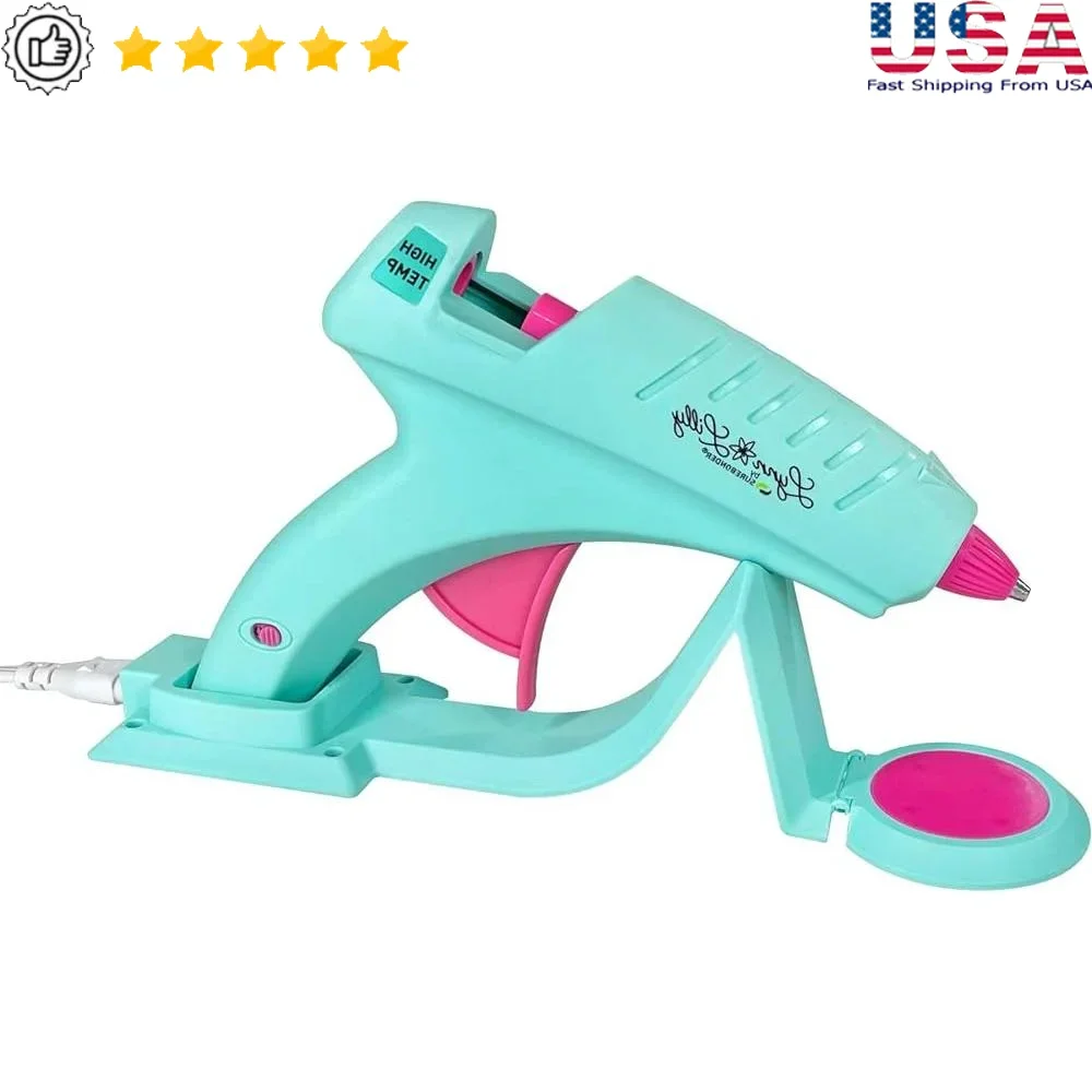 Cordless Corded Hot Glue Gun 60W High Temperature Crafting DIY Projects with Non-Stick Glue Pad and Safety Features
Cordless Corded Hot Glue Gun 60W High Temperature Crafting DIY Projects with Non-Stick Glue Pad and Safety Features
