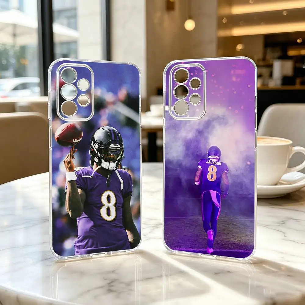 Lamar Jackson American Football 8 Phone Case For Samsung S25,S24,S21,S22,S23,S30,Ultra,S20,Plus,Fe Transparent Cover
Lamar Jackson American Football 8 Phone Case For Samsung S25,S24,S21,S22,S23,S30,Ultra,S20,Plus,Fe Transparent Cover