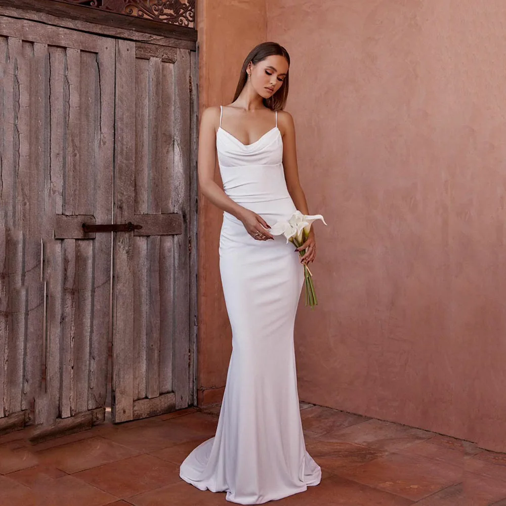 Spaghetti strap Mermaid Wedding Dresses 2024 Backless Custom Made Bride Dresses Sexy Backless Long Party Dress Bridal Gown
Spaghetti strap Mermaid Wedding Dresses 2024 Backless Custom Made Bride Dresses Sexy Backless Long Party Dress Bridal Gown