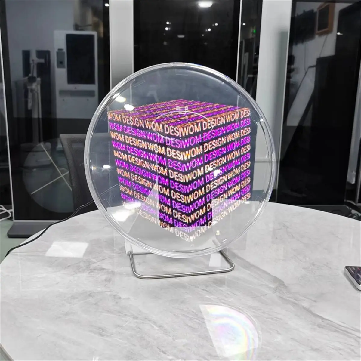 Проектор-голографический вентилятор AS62 3D LED 30 см для рекламы с защитным кожухом, управлением через Wi-Fi и приложение, программируемый, с вилкой стандарта ЕС
Проектор-голографический вентилятор AS62 3D LED 30 см для рекламы с защитным кожухом, управлением через Wi-Fi и приложение, программируемый, с вилкой стандарта ЕС