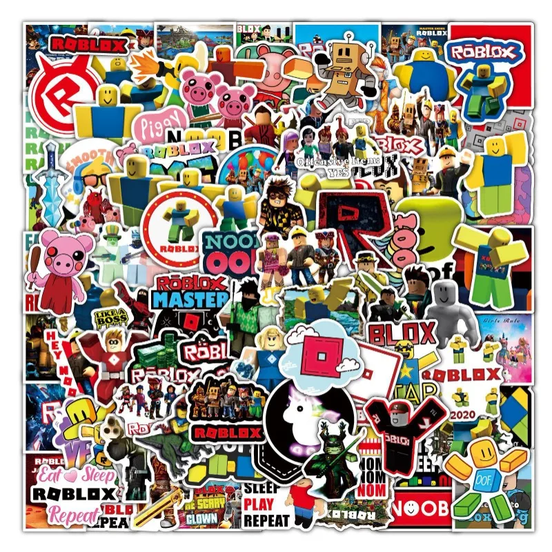 Roblox Cute Cartoon Stickers Pack 50/100pcs Waterproof for Water Cup Luggage Notebook Scooter Student Gift Toy
Roblox Cute Cartoon Stickers Pack 50/100pcs Waterproof for Water Cup Luggage Notebook Scooter Student Gift Toy