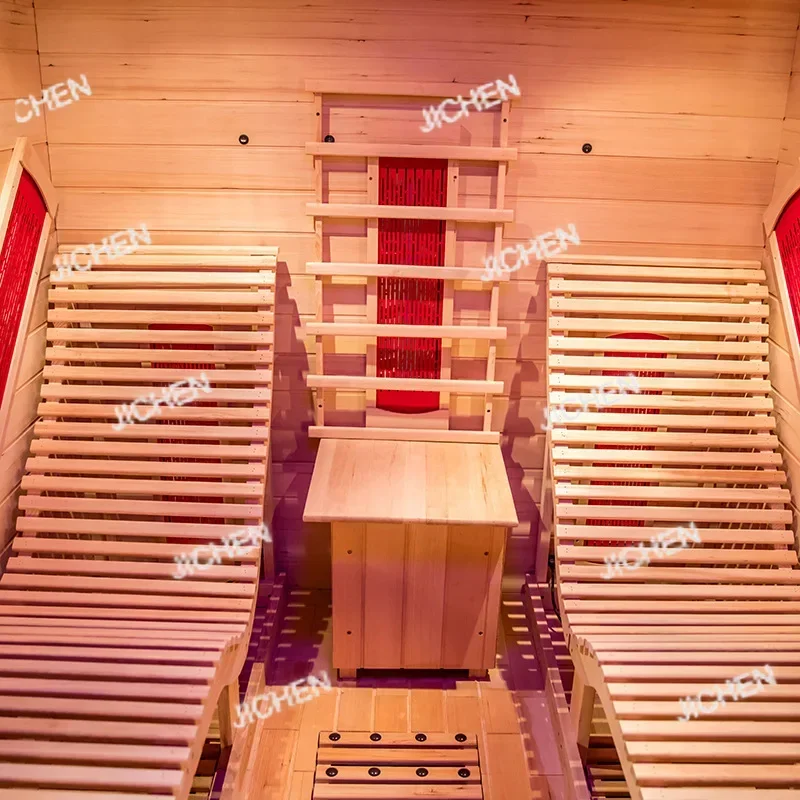 JCX HS HS Индивидуальная сауна дальнего инфракрасного диапазона, сауна из красного массива дерева с карбоновым нагревателем, можно вместить 2 человека
JCX HS HS Индивидуальная сауна дальнего инфракрасного диапазона, сауна из красного массива дерева с карбоновым нагревателем, можно вместить 2 человека