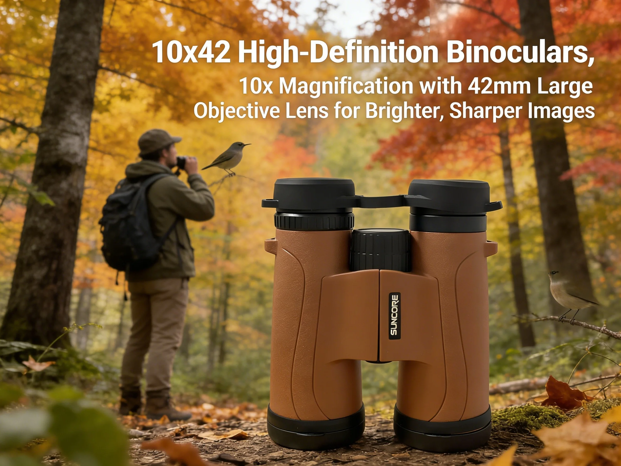 10 x 42 binoculars XZ, suitable for bird watching, outdoor activities, travel and sightseeing
10 x 42 binoculars XZ, suitable for bird watching, outdoor activities, travel and sightseeing