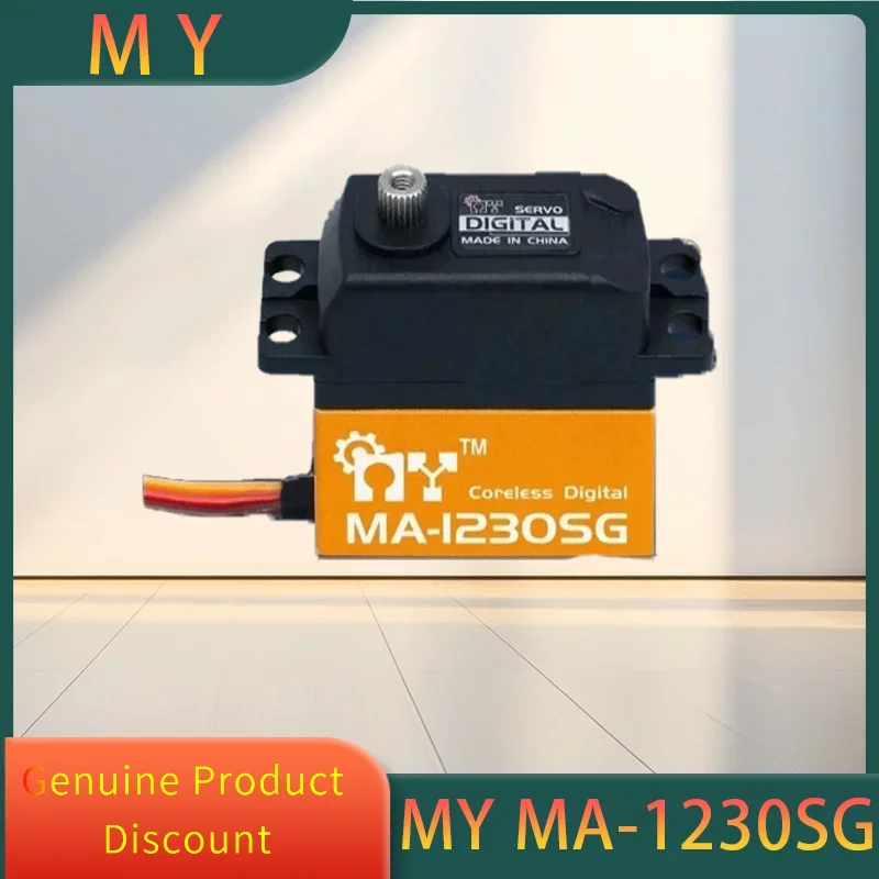 MY Servo MA-1230SG 6.0V 36KG Ultra large torsion hollow cup servo climbing car large aircraft RC model Helicopter RC Model Car
MY Servo MA-1230SG 6.0V 36KG Ultra large torsion hollow cup servo climbing car large aircraft RC model Helicopter RC Model Car