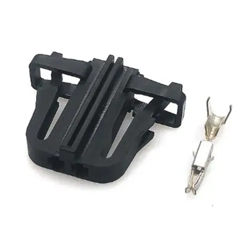 1 Set 2 Pin 1.5mm Automobile License Light Socket Door Light Connector Trunk Lights Horn Sensor Plug For VW Audi Skoda 1J0971972